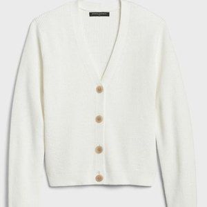 Banana Republic Chucky Knit V-Neck Cardigan